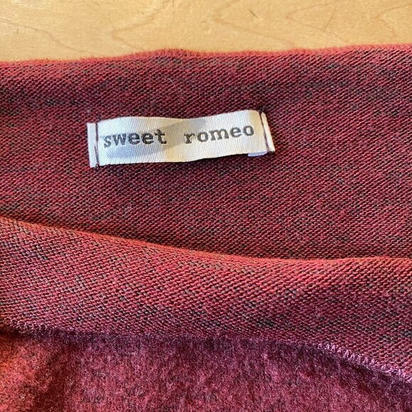 SWEET Romeo BNWOT Sweater "Moto Exposed Sleeve" sx small - Picture 5 of 6